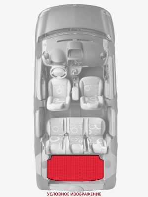 ЭВА коврики «Queen Lux» багажник для Cadillac DeVille (2G)